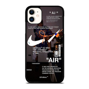 OFF-WHITE NIKE AIR JORDAN MICHAEL iPhone 11 Case Cover