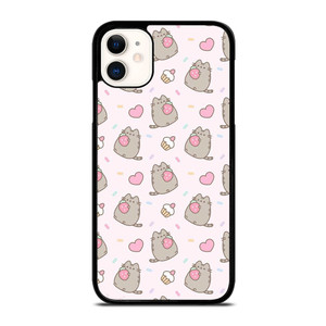 PUSHEEN CAT STRAWBERRY CAKE iPhone 11 Case Cover PUSHEEN CAT STRAWBERRY CAKE iPhone 11 Case Cover