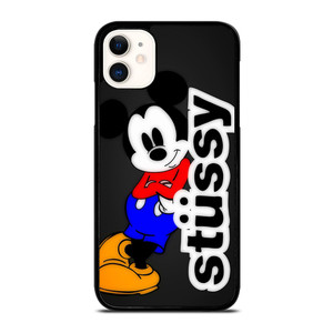 STUSSY MICKEY MOUSE iPhone 11 Case Cover STUSSY MICKEY MOUSE iPhone 11 Case Cover