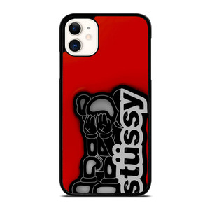 STUSSY X KAWS iPhone 11 Case Cover