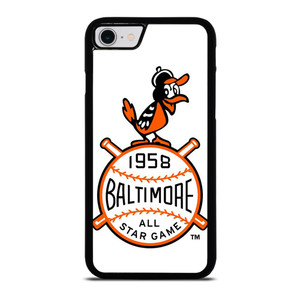 BALTIMORE ORIOLES LOGO BASEBALL TEAM 1958 iPhone SE 2022 Case Cover