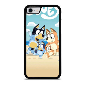 BLUEY HEELERS FAMILY CARTOON iPhone SE 2022 Case Cover