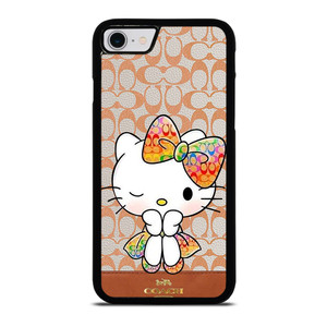COACH NEW YORK LOGO HELLO KITTY iPhone SE 2022 Case Cover COACH NEW YORK LOGO HELLO KITTY iPhone SE 2022 Case Cover