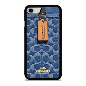 COACH NEW YORK LOGO JEANS BAG iPhone SE 2022 Case Cover COACH NEW YORK LOGO JEANS BAG iPhone SE 2022 Case Cover