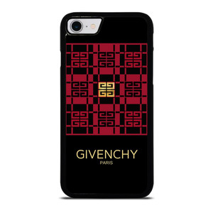 GIVENCHY PARIS LOGO RED GOLD iPhone SE 2022 Case Cover