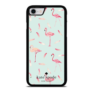 KATE SPADE NEW YORK LOGO FLAMINGOS iPhone SE 2022 Case Cover