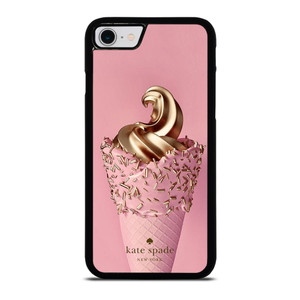 KATE SPADE NEW YORK LOGO GOLDEN ICE CREAM iPhone SE 2022 Case Cover