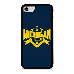 MICHIGAN WOLVERINES LOGO UNIVERSITY FOOTBALL ICON iPhone SE 2022 Case Cover