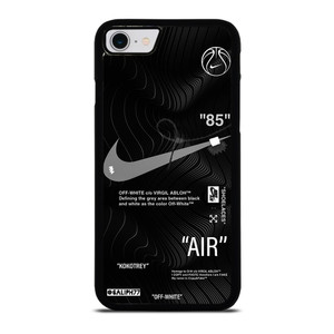 OFF-WHITE NIKE AIR JORDAN BLACK iPhone SE 2022 Case Cover OFF-WHITE NIKE AIR JORDAN BLACK iPhone SE 2022 Case Cover
