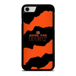 SEIZE THE DEY CINCINNATI BENGALS LOGO FOOTBALL TEAM iPhone SE 2022 Case Cover