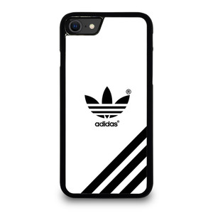 ADIDAS LOGO WHITE CLASSIC STRIPES iPhone SE 2020 Case Cover ADIDAS LOGO WHITE CLASSIC STRIPES iPhone SE 2020 Case Cover