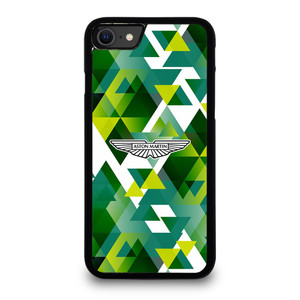 ASTON MARTIN LOGO GREEN TRIANGLE iPhone SE 2020 Case Cover ASTON MARTIN LOGO GREEN TRIANGLE iPhone SE 2020 Case Cover