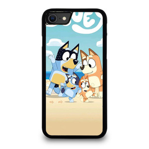 BLUEY HEELERS FAMILY CARTOON iPhone SE 2020 Case Cover