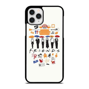 FRIENDS TV SHOW CLIP ART iPhone 11 Pro Case Cover