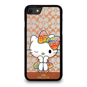 COACH NEW YORK LOGO HELLO KITTY iPhone SE 2020 Case Cover COACH NEW YORK LOGO HELLO KITTY iPhone SE 2020 Case Cover