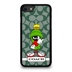 COACH NEW YORK LOGO MARVIN THE MARTIAN iPhone SE 2020 Case Cover COACH NEW YORK LOGO MARVIN THE MARTIAN iPhone SE 2020 Case Cover