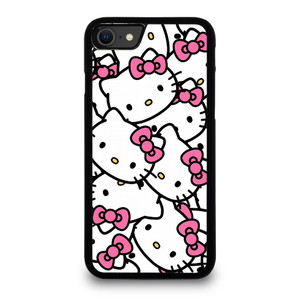 HELLO KITTY FACE COLLAGE iPhone SE 2020 Case Cover