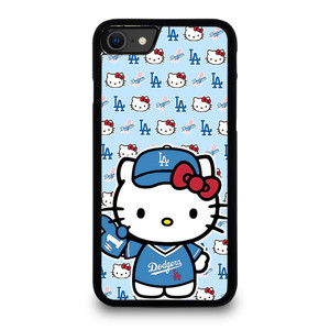 HELLO KITTY LA DODGERS LOS ANGELES BASEBALL iPhone SE 2020 Case Cover HELLO KITTY LA DODGERS LOS ANGELES BASEBALL iPhone SE 2020 Case Cover