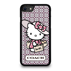 HELLO KITTY X COACH NEW YORK LOGO iPhone SE 2020 Case Cover HELLO KITTY X COACH NEW YORK LOGO iPhone SE 2020 Case Cover