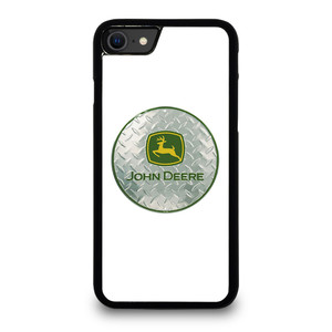 JOHN DEERE TRACTOR METAL LOGO iPhone SE 2020 Case Cover