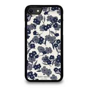 KATE SPADE NEW YORK BLUE FLORAL iPhone SE 2020 Case Cover KATE SPADE NEW YORK BLUE FLORAL iPhone SE 2020 Case Cover