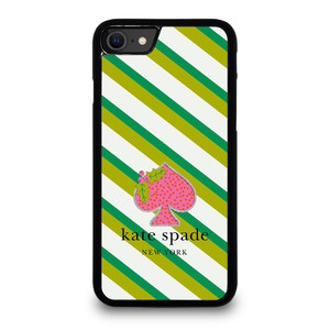 KATE SPADE NEW YORK LOGO FRUITY GREEN iPhone SE 2020 Case Cover KATE SPADE NEW YORK LOGO FRUITY GREEN iPhone SE 2020 Case Cover