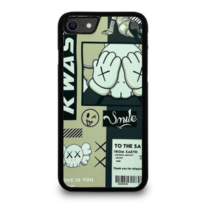 KAWS SMILE iPhone SE 2020 Case Cover KAWS SMILE iPhone SE 2020 Case Cover