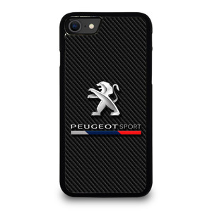 PEUGEOT SPORT CAR CARBON LOGO iPhone SE 2020 Case Cover