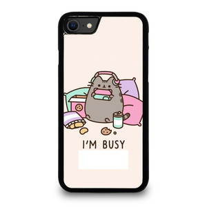 PUSHEEN CAT I'M BUSY iPhone SE 2020 Case Cover PUSHEEN CAT I'M BUSY iPhone SE 2020 Case Cover
