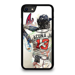 RONALD ACUNA JR 13 ATLANTA BRAVES iPhone SE 2020 Case Cover RONALD ACUNA JR 13 ATLANTA BRAVES iPhone SE 2020 Case Cover