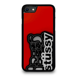 STUSSY X KAWS iPhone SE 2020 Case Cover