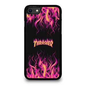 THRASHER FLAME SKATEBOARD MAGAZINE iPhone SE 2020 Case Cover