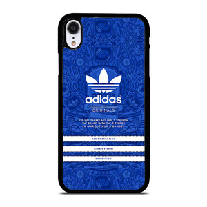 ADIDAS LOGO ORIGINALS BLUE iPhone XR Case Cover