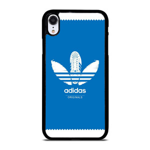 ADIDAS LOGO SHOES BLUE ORIGINALS iPhone XR Case Cover