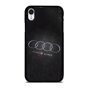 AUDI S LINE LOGO CAR ICON iPhone XR Case Cover