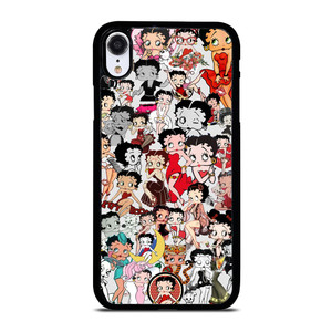 BETTY BOOP CARTOON COLLAGE iPhone XR Case Cover