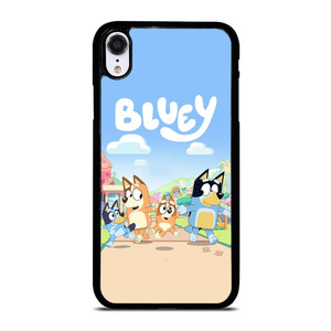 CARTOON BLUEY CHARACTERS iPhone XR Case Cover