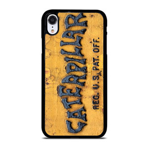 CATERPILLAR TRACTOR LOGO RUSTY EMBLEM iPhone XR Case Cover