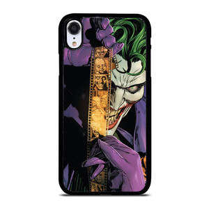 JOKER WITH FILM DC BATMAN CARTOON iPhone XR Case Cover JOKER WITH FILM DC BATMAN CARTOON iPhone XR Case Cover