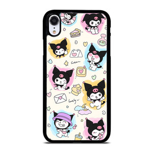KUROMI SANRIO CARTOON KAWAII iPhone XR Case Cover