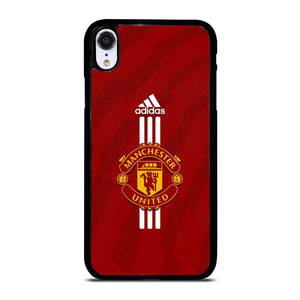 MANCHESTER UNITED FC FOOTBALL LOGO ADIDAS iPhone XR Case Cover