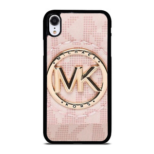 MICHAEL KORS LOGO MK PINK iPhone XR Case Cover