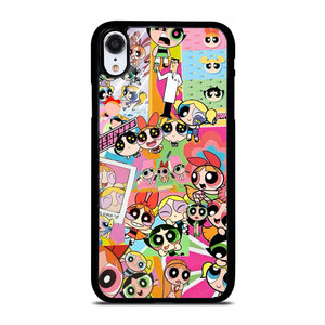 POWERPUFF GIRLS CARTOON NETWORK COLLAGE iPhone XR Case Cover