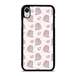 PUSHEEN CAT STRAWBERRY CAKE iPhone XR Case Cover