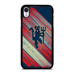 RED DEVILS MANCHESTER UNITED FC FOOTBALL CLUB LOGO iPhone XR Case Cover
