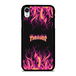 THRASHER FLAME SKATEBOARD MAGAZINE iPhone XR Case Cover