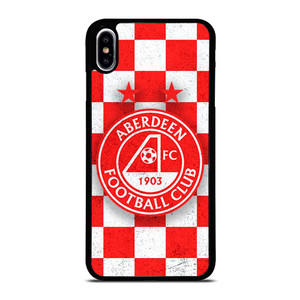 ABERDEEN FC LOGO SPFL FOOTBALL CLUB iPhone XS Max Case Cover ABERDEEN FC LOGO SPFL FOOTBALL CLUB iPhone XS Max Case Cover