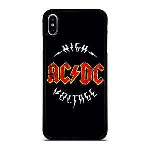 ACDC AC DC BAND HIGH VOLTAGE iPhone XS Max Case Cover