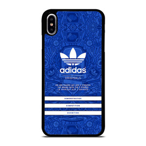 ADIDAS LOGO ORIGINALS BLUE iPhone XS Max Case Cover