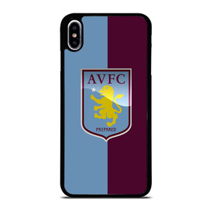 ASTON VILLA FC LOGO FOOTBALL CLUB iPhone XS Max Case Cover